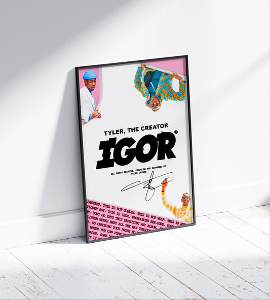 Tyler The Creator 'Igor' Poster