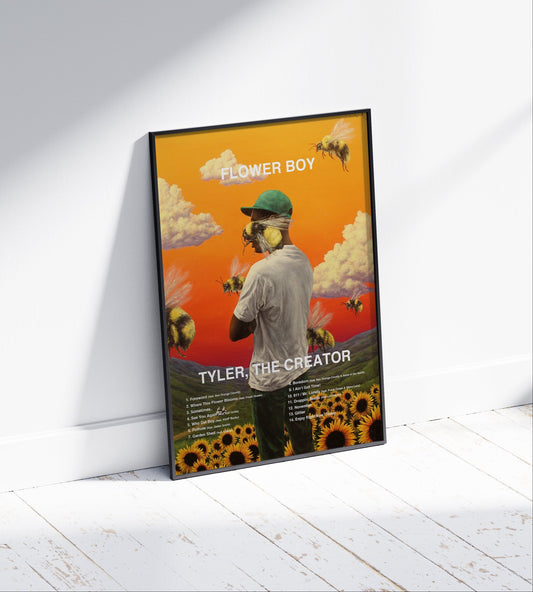 Tyler The Creator 'Flower Boy' Album Poster