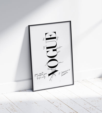 Vogue Poster