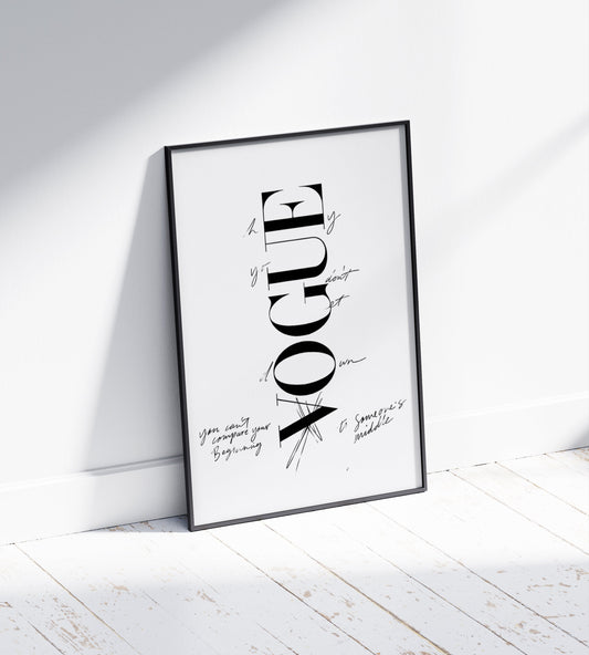 Vogue Poster