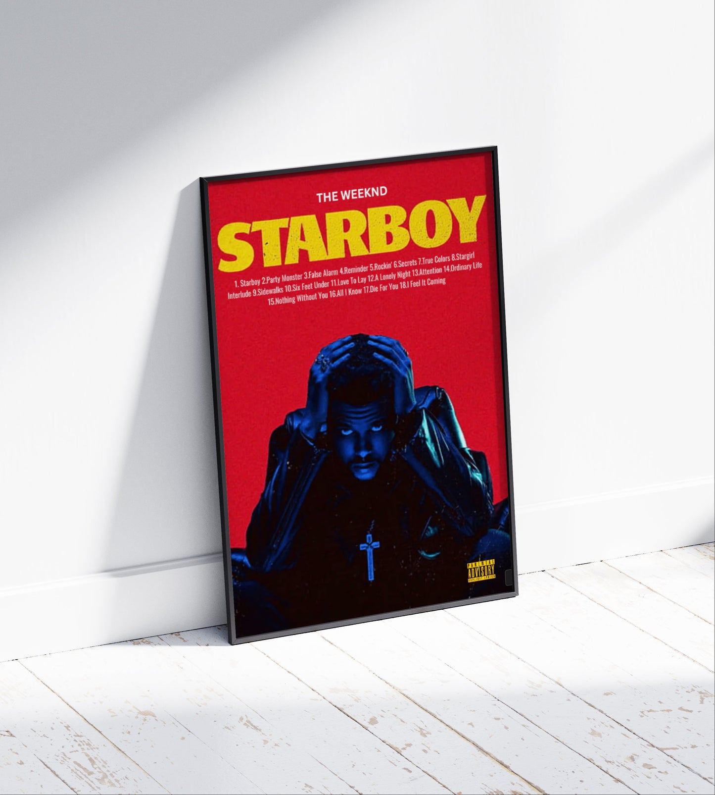 The Weeknd 'Starboy' Poster