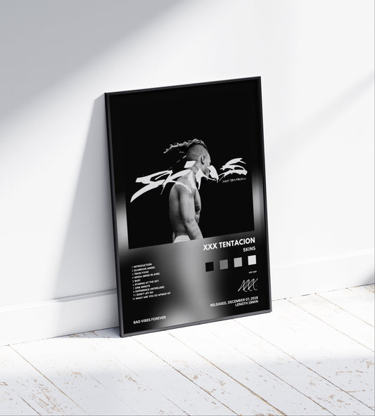 XXXTentacion 'Skins' Album Poster