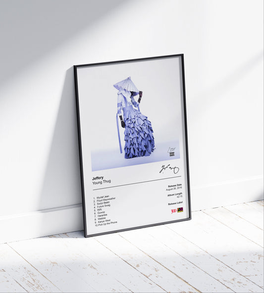 Young Thug 'Jeffery' Album Poster